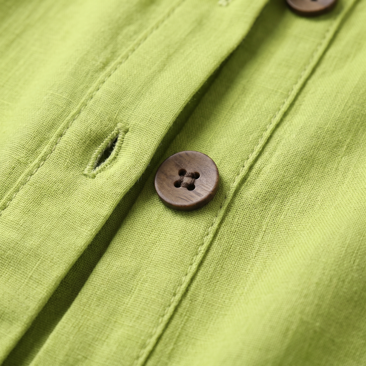 Zara | Classic Button-Front Blouse – Soft Cotton Blend, Easy Fit