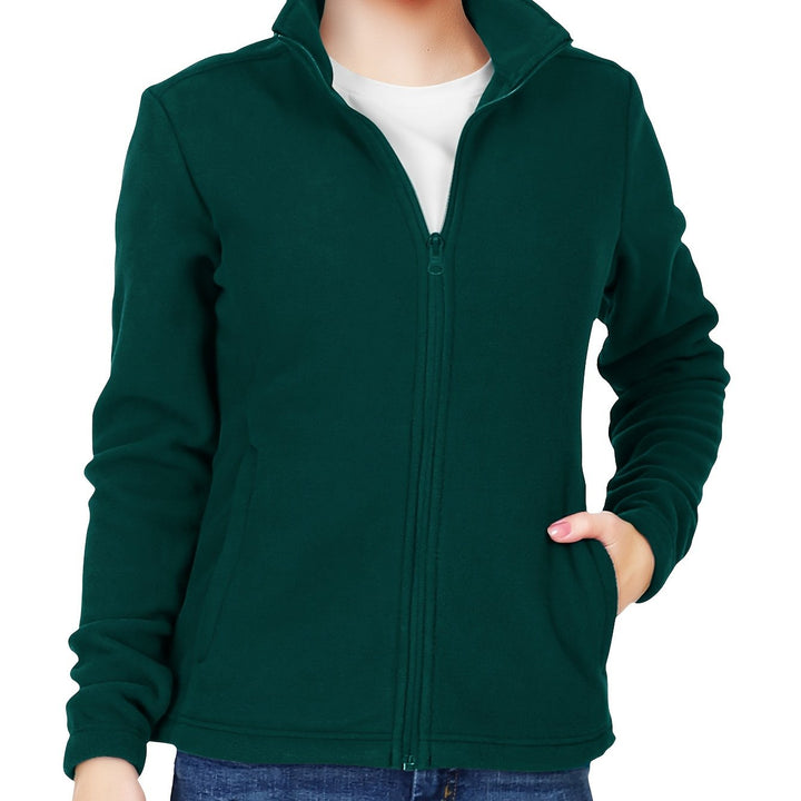 Willow | Cosy Full-Zip Fleece Jacket – Warm Without the Bulk, High Collar