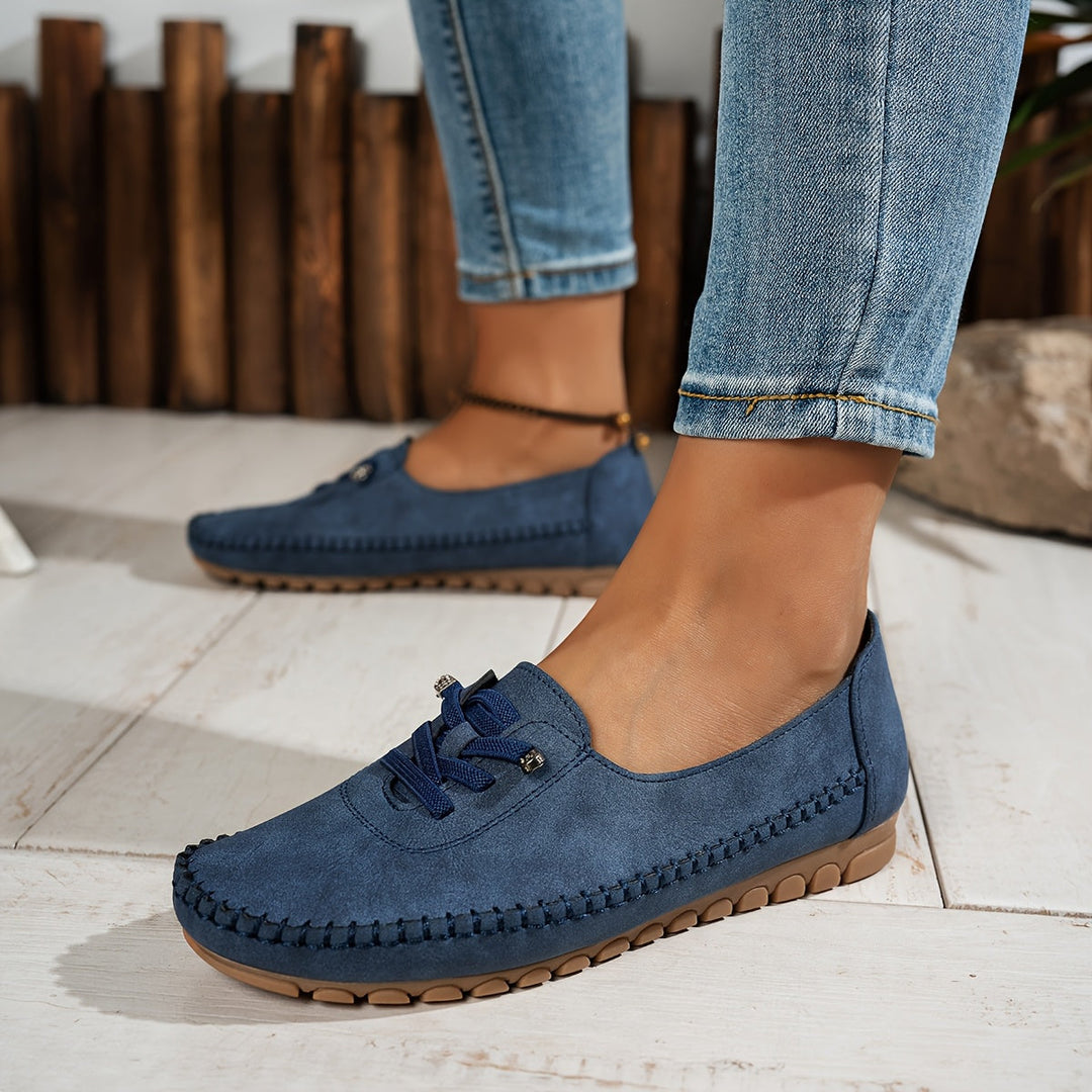 Corvelyn | Soft Supportive Slip-On Loafers – Cushioned, Non-Slip, No Breaking In