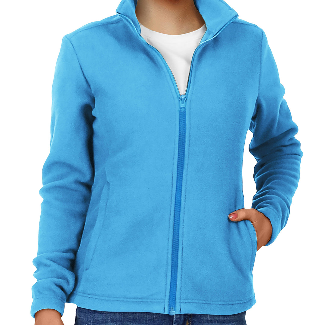 Willow | Cosy Full-Zip Fleece Jacket – Warm Without the Bulk, High Collar