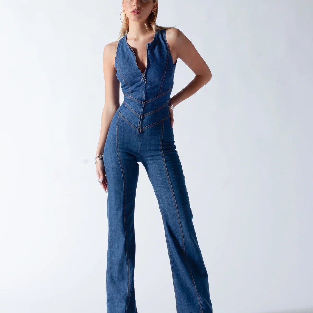 OLIVIA'S DENIM JUMPSUIT™