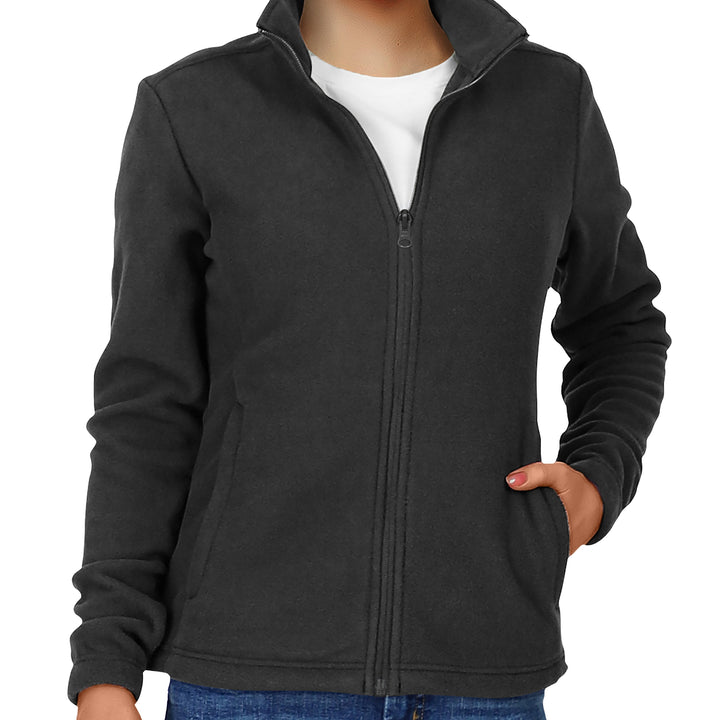 Willow | Cosy Full-Zip Fleece Jacket – Warm Without the Bulk, High Collar