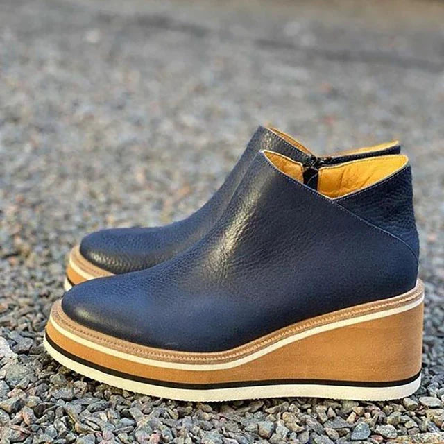 Jeanne | Women's Waterproof Ankle Boots with Side Zipper