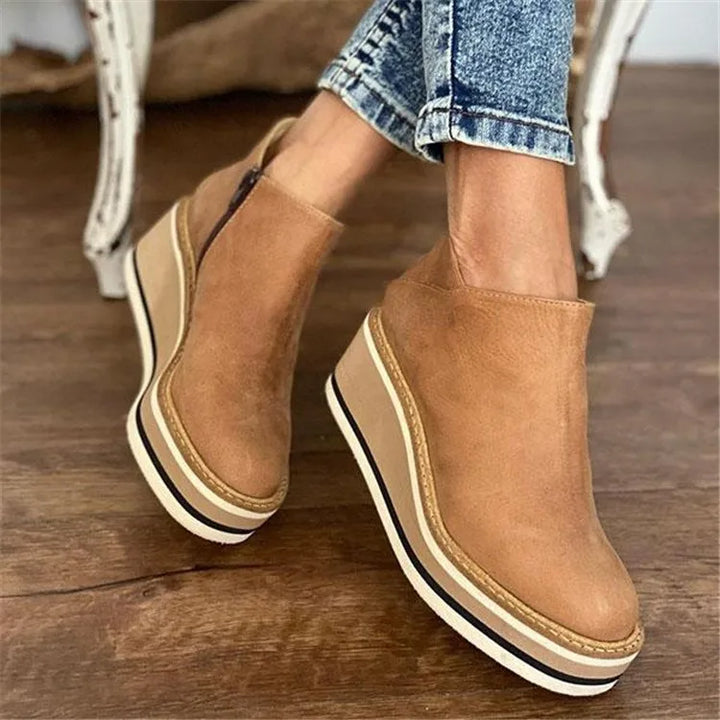 Jeanne | Women's Waterproof Ankle Boots with Side Zipper