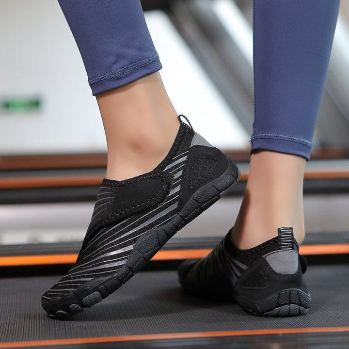 Mira | Barefoot Orthopedic Trainers – Wide Toe Box, Ultra-Light, Easy Strap