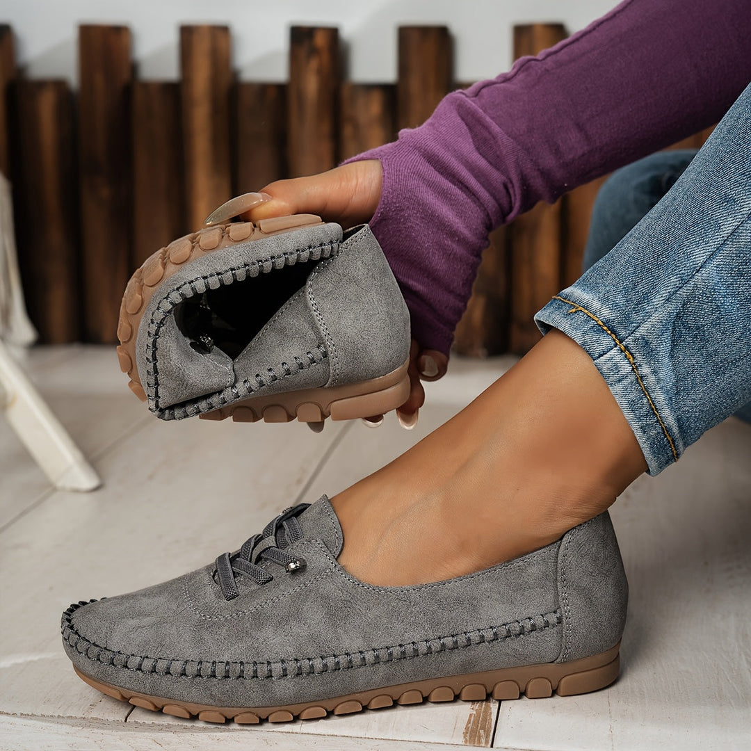 Corvelyn | Soft Supportive Slip-On Loafers – Cushioned, Non-Slip, No Breaking In