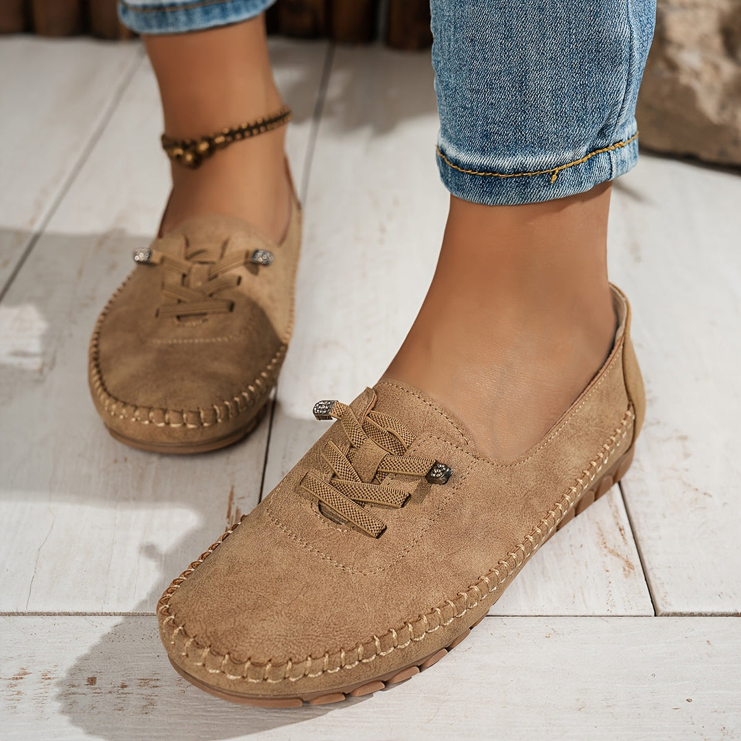 Corvelyn | Soft Supportive Slip-On Loafers – Cushioned, Non-Slip, No Breaking In
