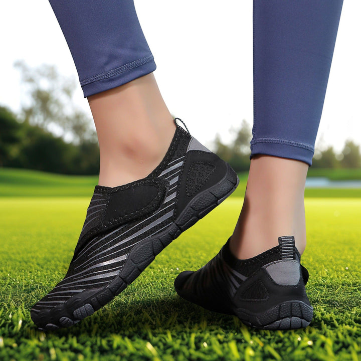 Mira | Barefoot Orthopedic Trainers – Wide Toe Box, Ultra-Light, Easy Strap