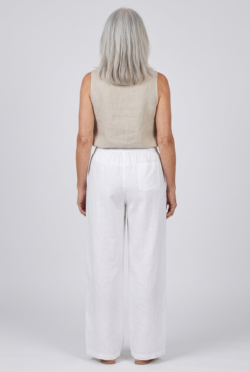 Isobel | Wide-Leg Linen Trousers