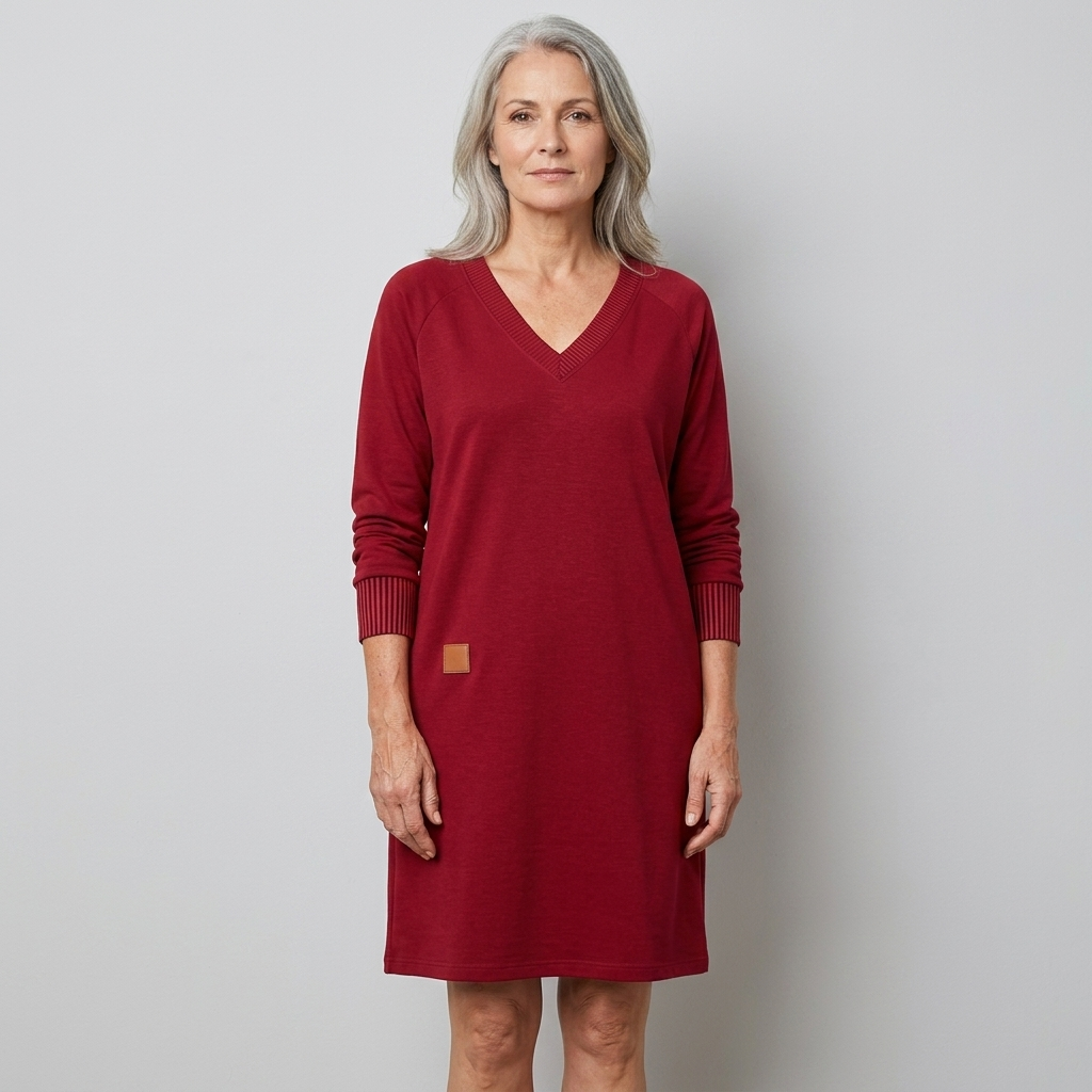 Clem | The V-Neck Midi Dress