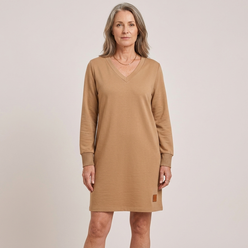 Clem | The V-Neck Midi Dress