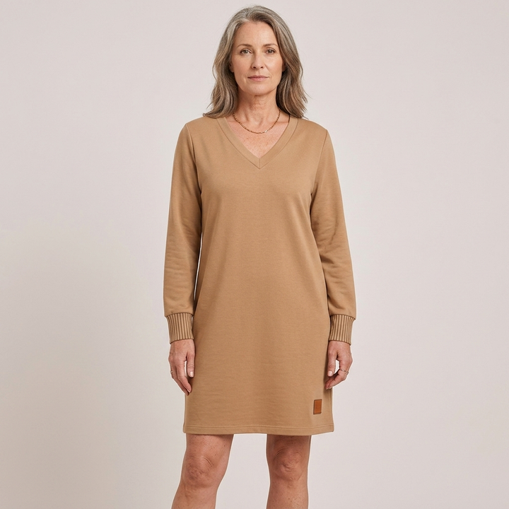 Clem | The V-Neck Midi Dress