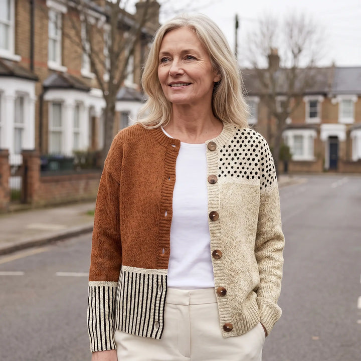 Eloise™ | Vintage Knit Cardigan Sweater