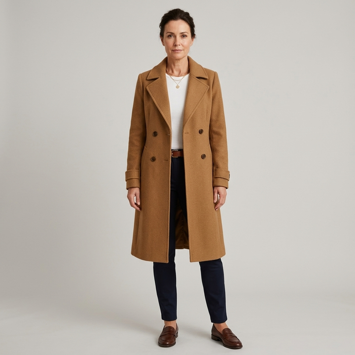 Women’s long wool coat – Stylish and warm