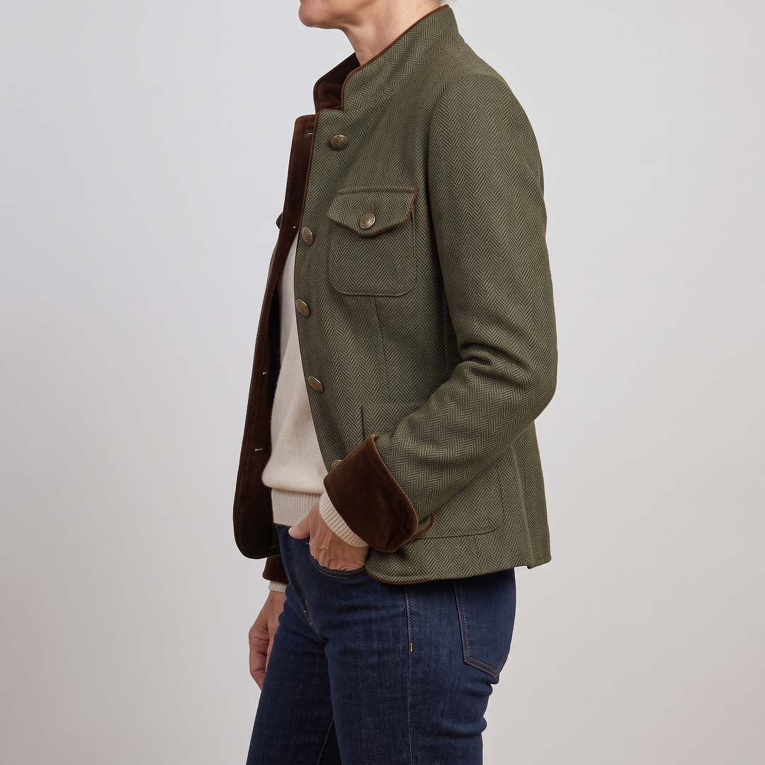 Olivia | Elegant Everyday Jacket – Structured Fit, Soft & Easy to Layer