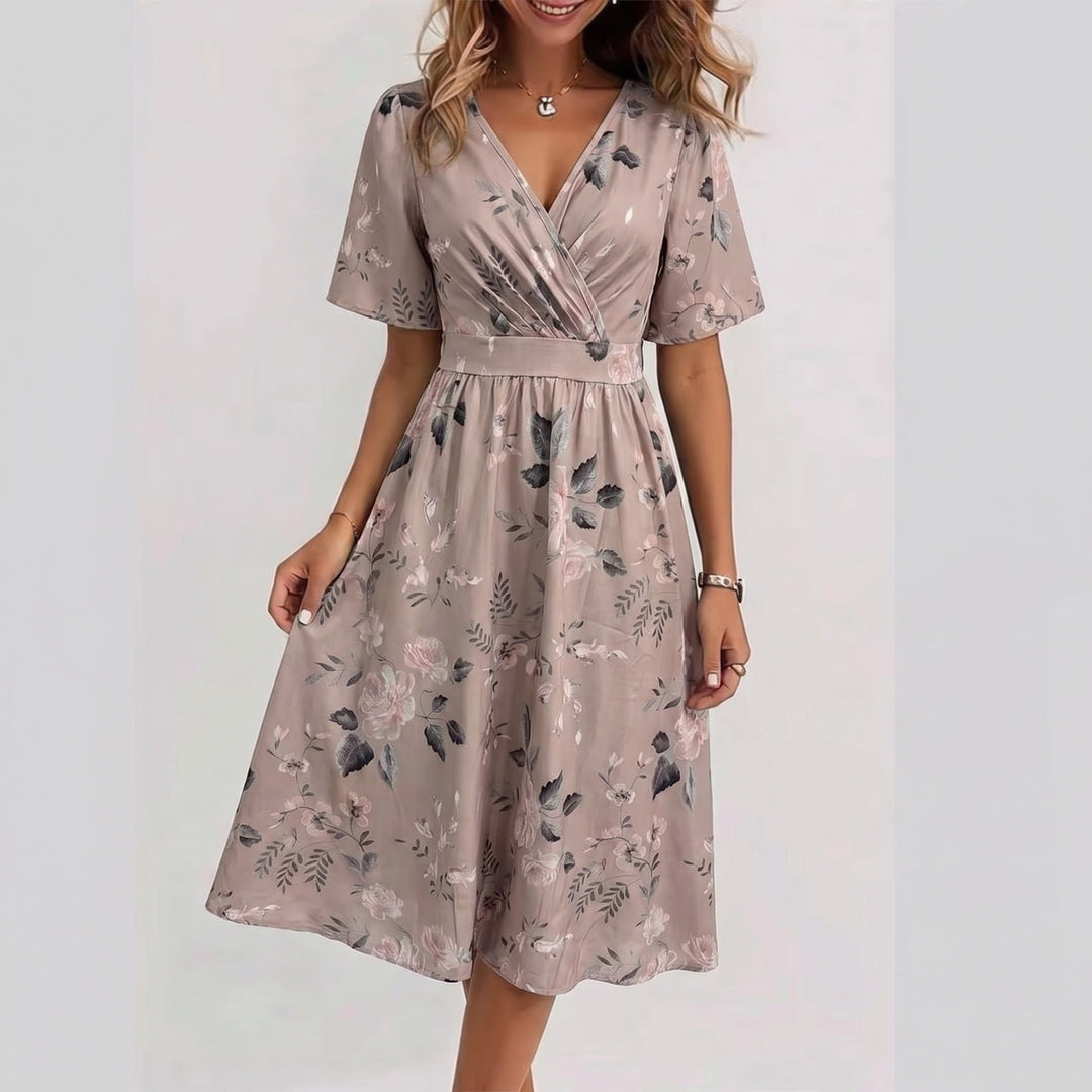 LAVINA™ – Vibrant Boho Midi Dress